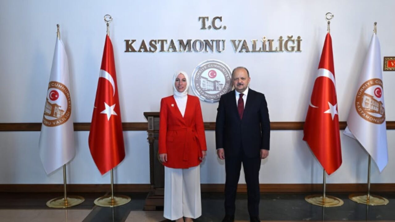 Kastamonu’da Vali Dallı’ya Bakan Yardımcısından Ziyaret
