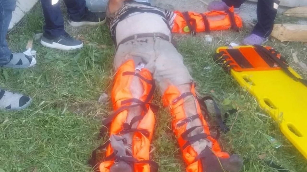 Komşuda Acı Olay İnşaattan Düşen Yaşlı Usta Ağır Yaralandı (1)