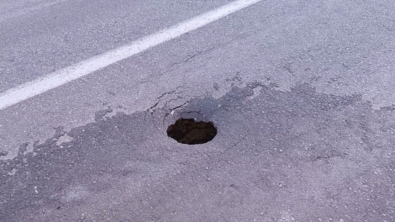 Obruk Oluştu Tosya Iskilip Yolu (4)