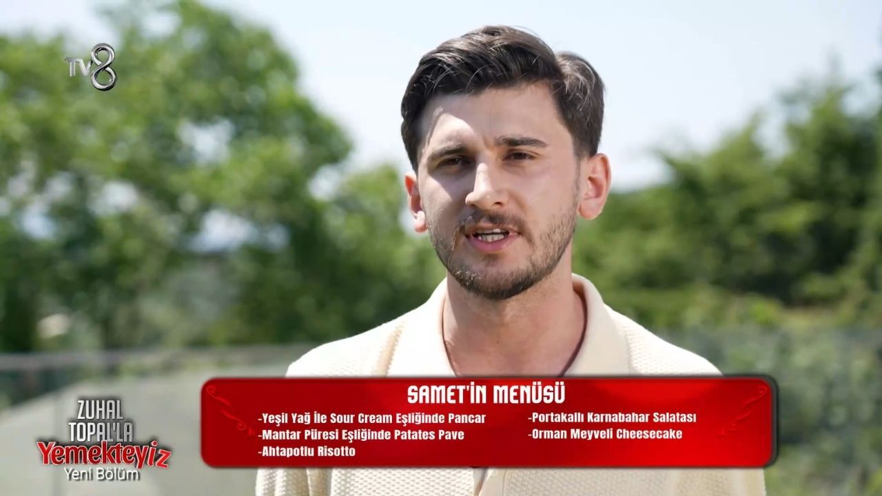 Samet Altunel’in Yemekteyiz Menüsünde Neler Var (2)