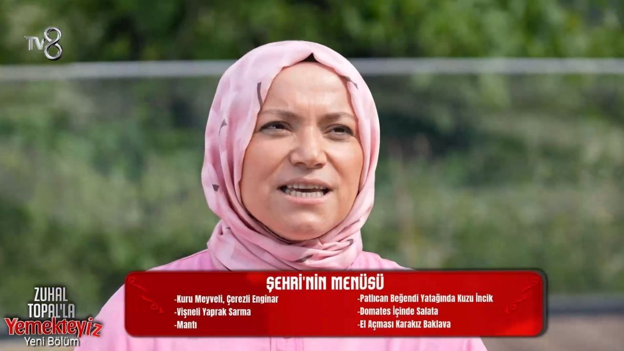 Şehri Dereli’nin Yemekteyiz Menüsünde Neler Var (2)