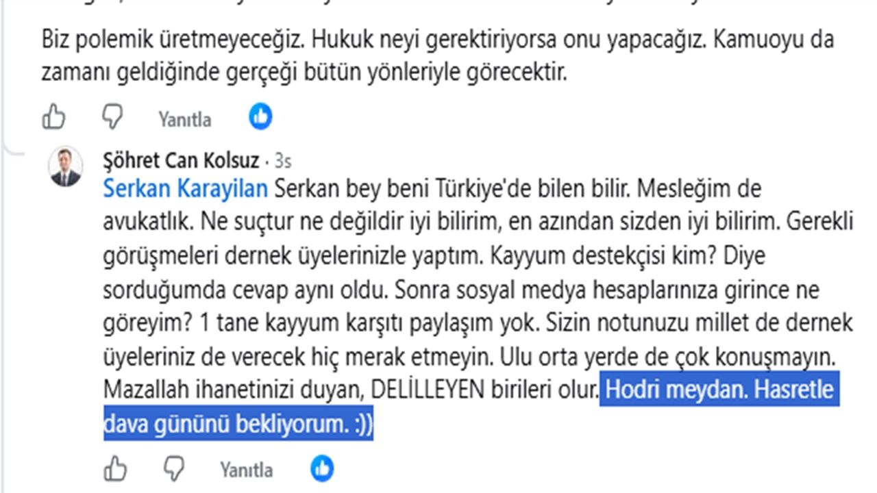 Suç Duyurusunda Bulundu (1)