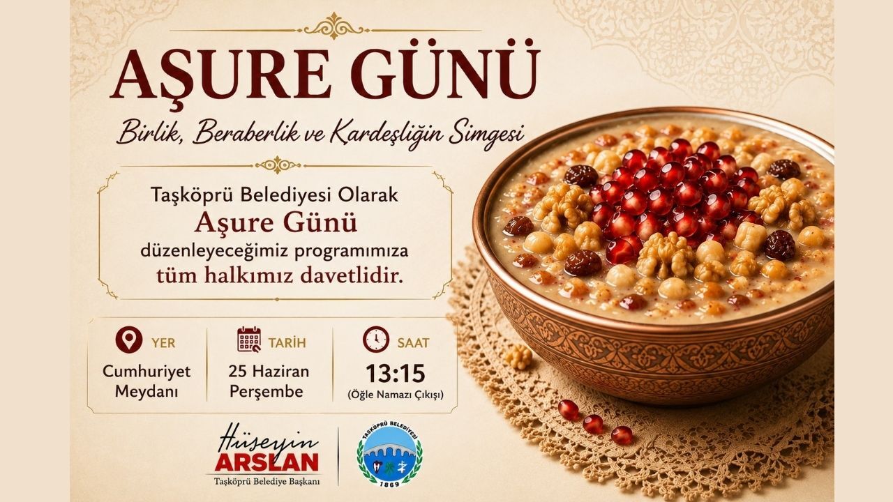 Taşköprü Belediyesi’nden Vatandaşlara Aşure Ikramı (2)