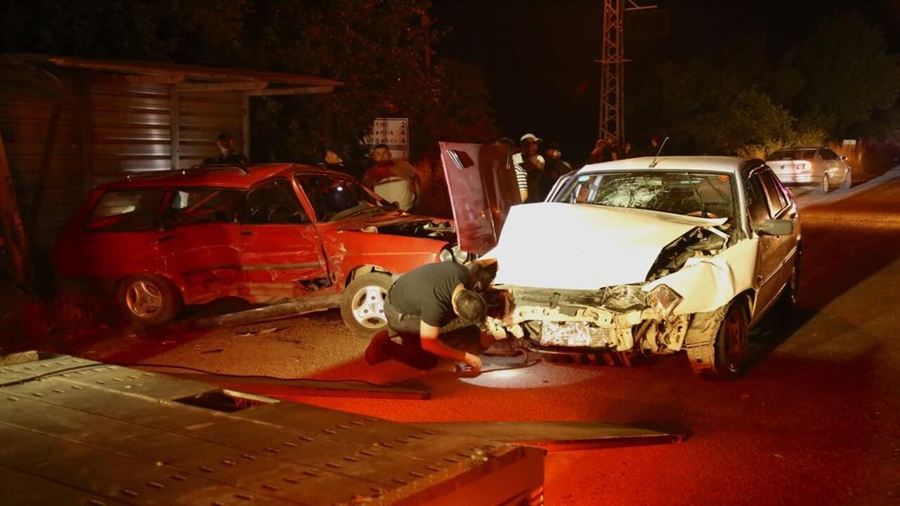 Taşköprü Çepni Köy Ayrımı Feci Kaza (1)