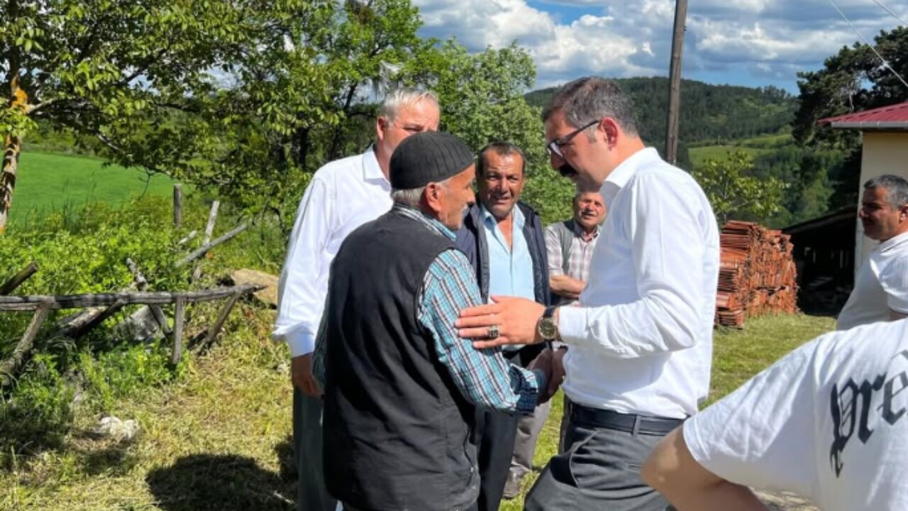 Taşköprü Kaymakamı Demirdağ Çiftkıran Köyü’nde İncelemelerde Bulundu (1)