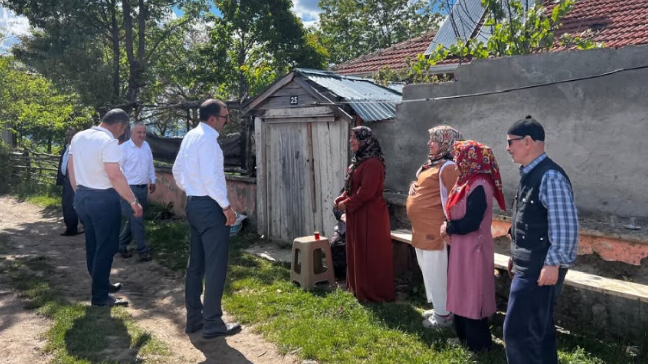 Taşköprü Kaymakamı Demirdağ Çiftkıran Köyü’nde İncelemelerde Bulundu (3)