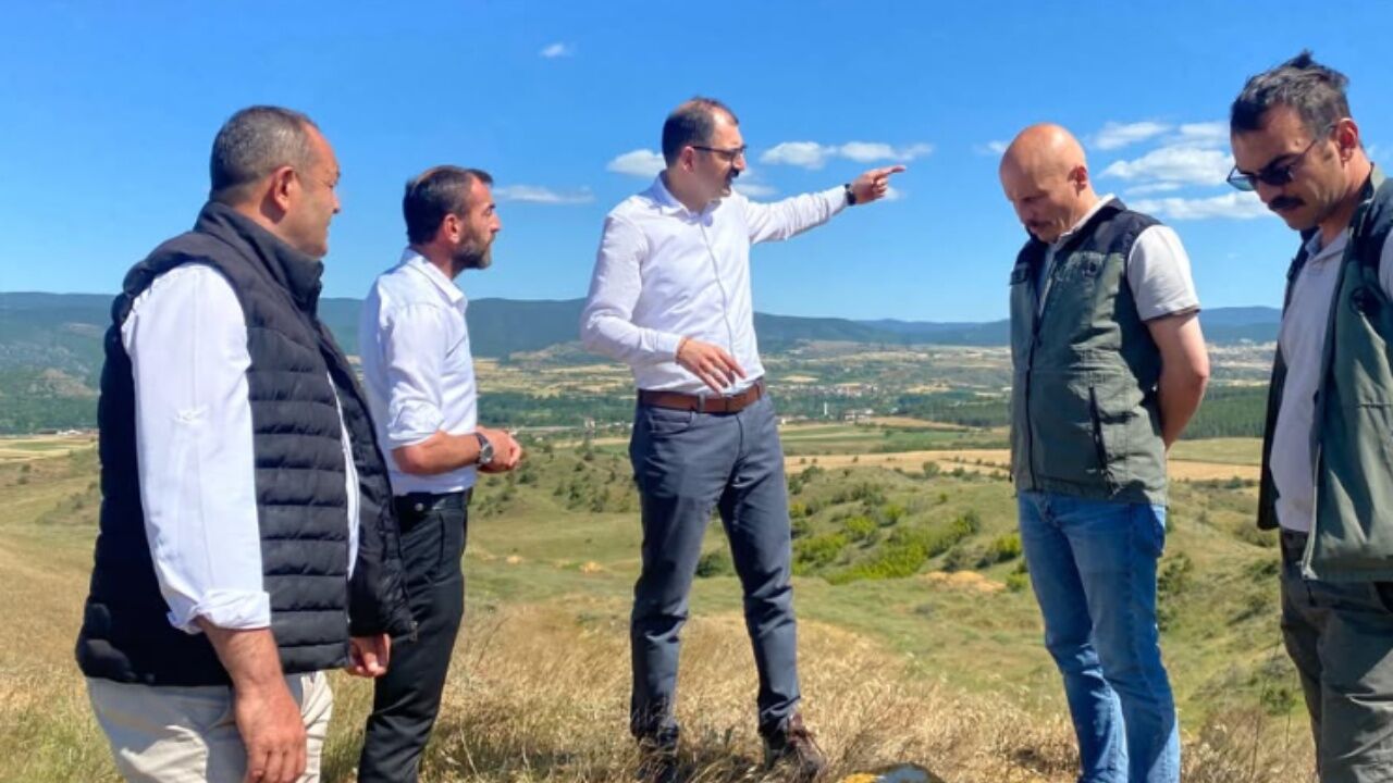 Taşköprü Kaymakamı Demirdağ Karapürçek Köyü'nde İncelemelerde Bulundu (2)