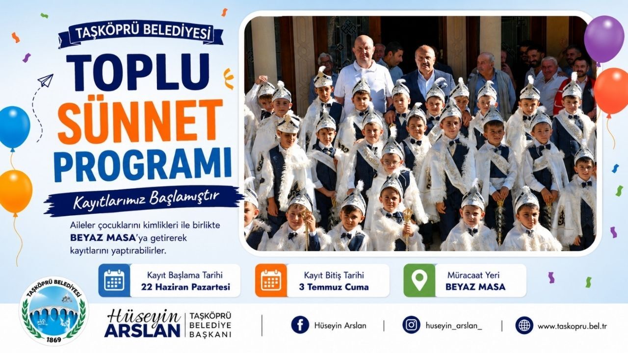 Taşköprü’de Toplu Sünnet Kayıtları Başlıyor (1)