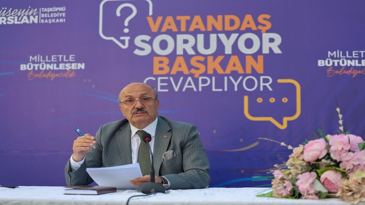 Taşköprü’de 'Vatandaş Soruyor Başkan Cevaplıyor' Programı Gerçekleştirilecek
