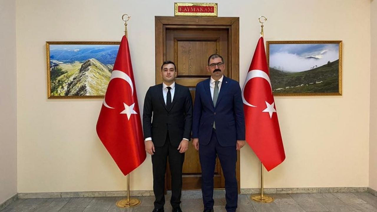 Taşköprü’de Veda Ziyareti Kaymakam Refiki İhsan Akbel Stajını Tamamladı (1)