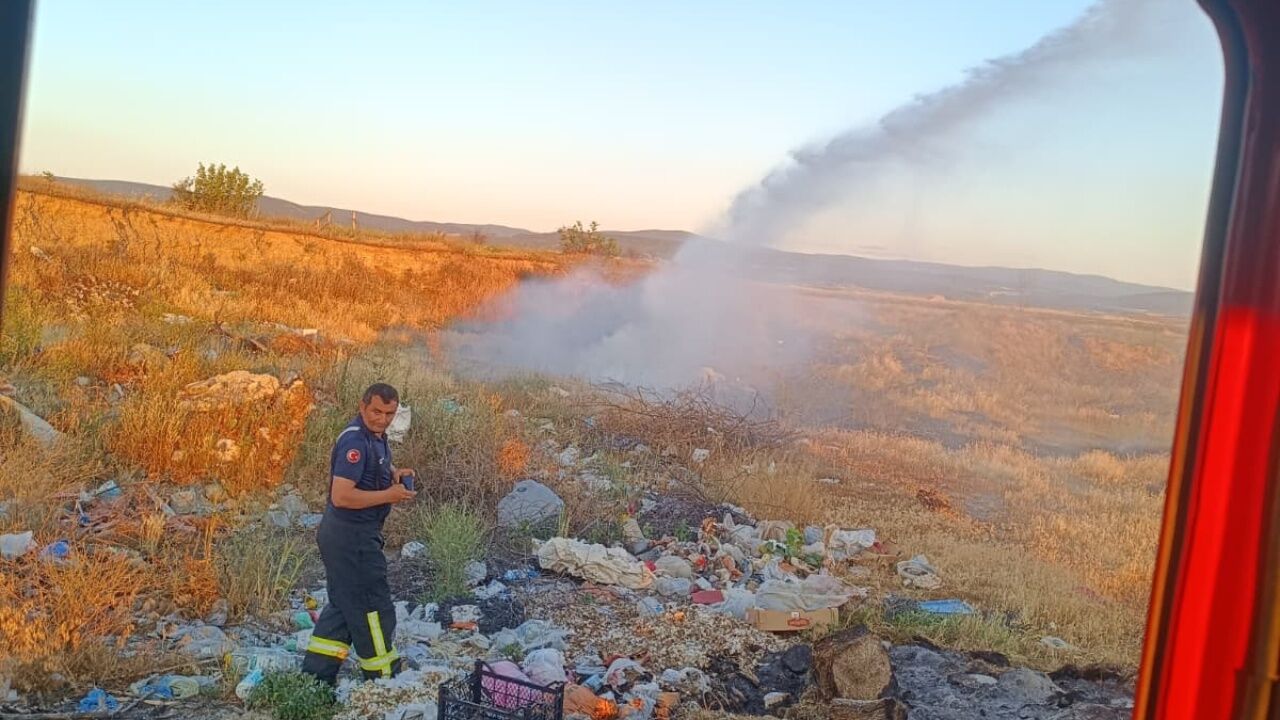 Taşköprü’de Yangın Alarmı Kırha Köyü’nde Ekipler Seferber Oldu (3)