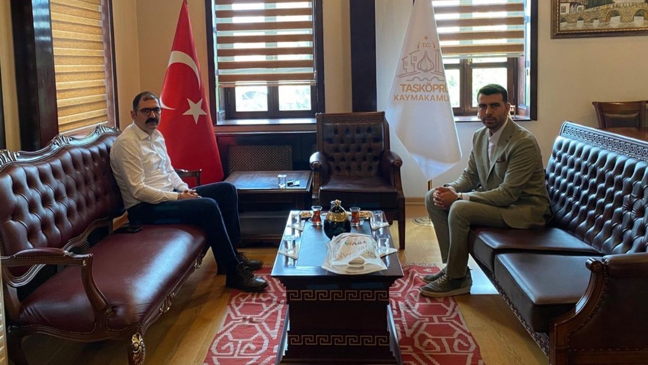 Tdv Kastamonu Kitabevi Müdürü’nden Taşköprü’ye Ziyaret (2)