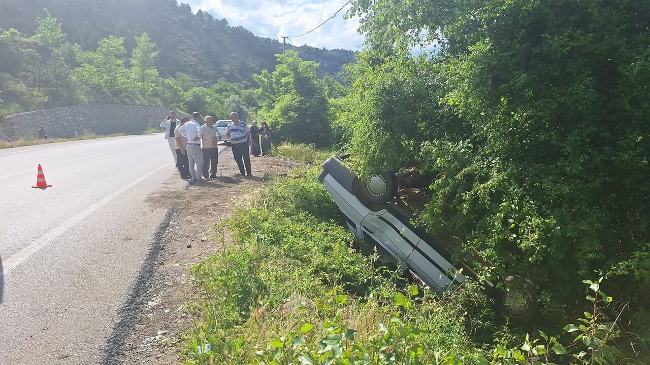 Tosya Yolunda Kaza Takla (2)