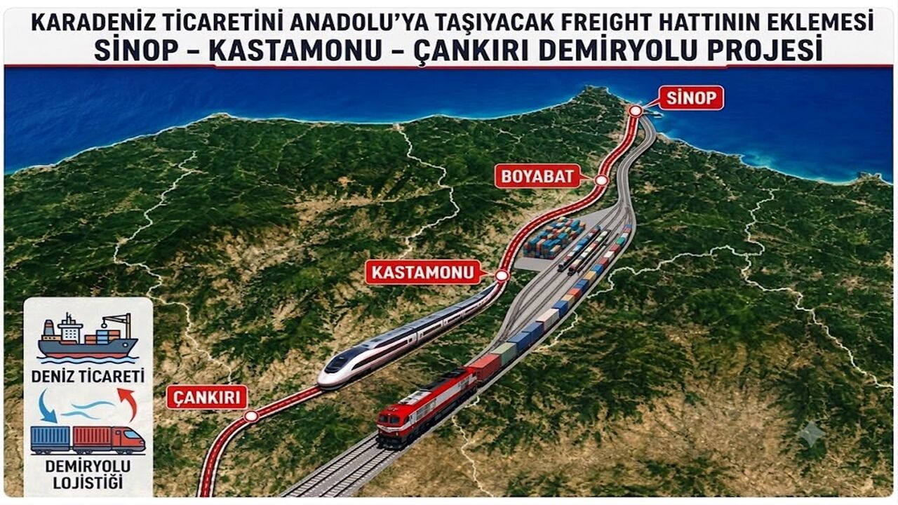 Tran Projesi Kastamonu Sinop Çankırı