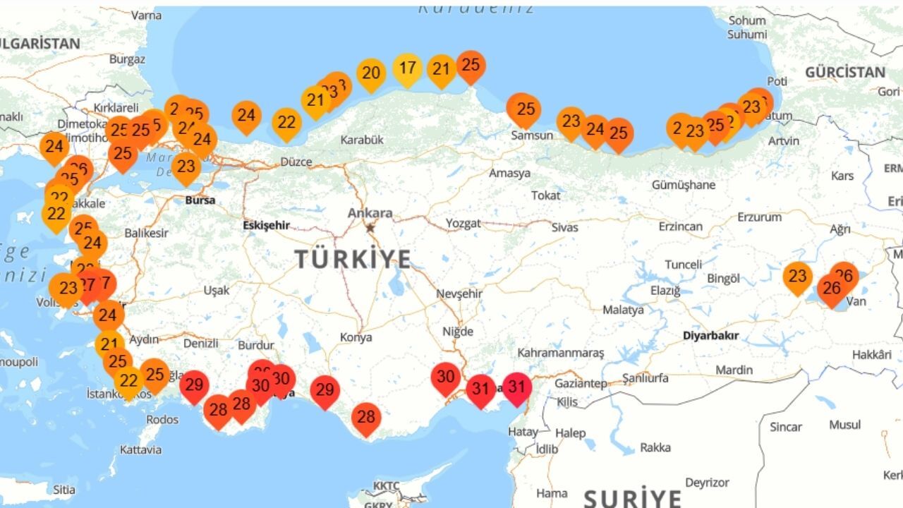 15 Temmuz Kastamonu Deniz Suyu Sıcaklığı Kaç Derece (2)