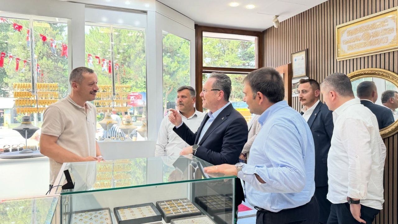 Ak Parti Kastamonu Teşkilatı Taşköprü’de Vatandaşlarla Buluştu (3)