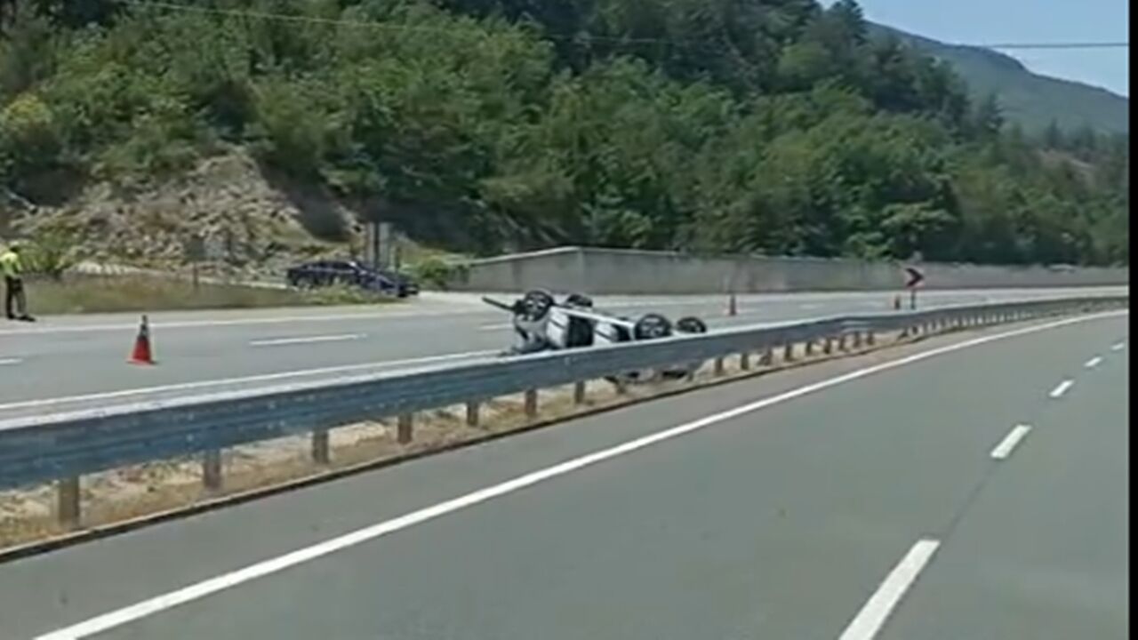 Araç Kastamonu Karayolu Aynı Nokta Kaza (1)