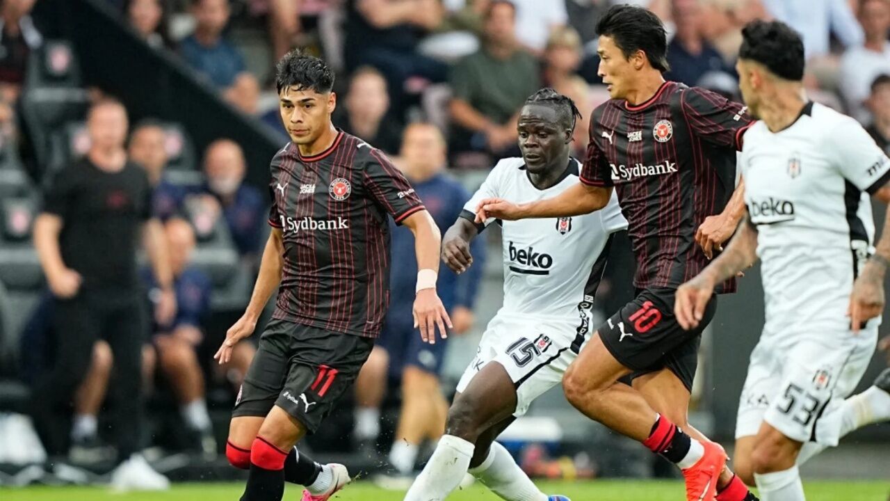 Beşiktaş Avrupa'da Hata Yapmadı! Siyah Beyazlılar Turu Danimarka'da Aldı 3