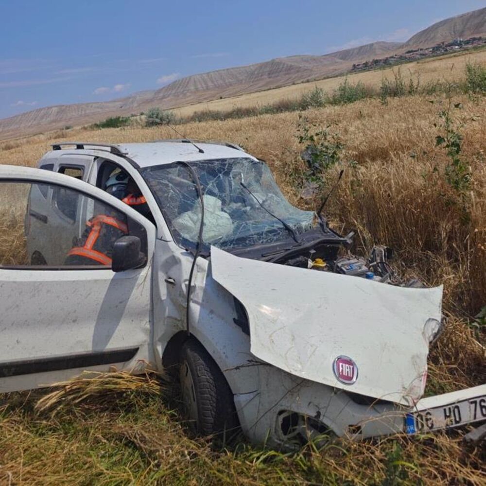 Çankırı Feci Kaza 3 Ölü 4 Yaralı (2)