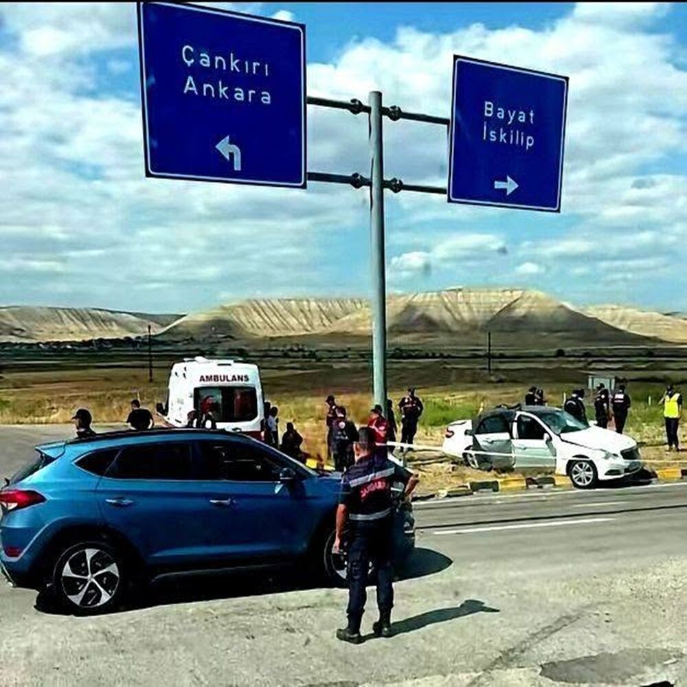 Çankırı Feci Kaza Ölü (3)