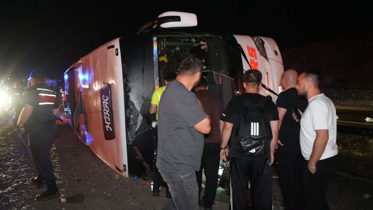 Çorum Kırıkkale Kaza Otobüs Kaza (1)