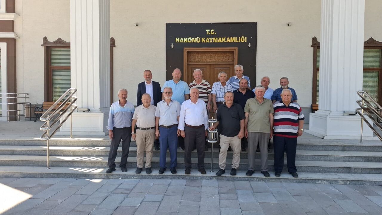 Hanönü Dernekler Federasyonu'ndan Kaymakam Alper Uslu'ya Hayırlı Olsun Ziyareti
