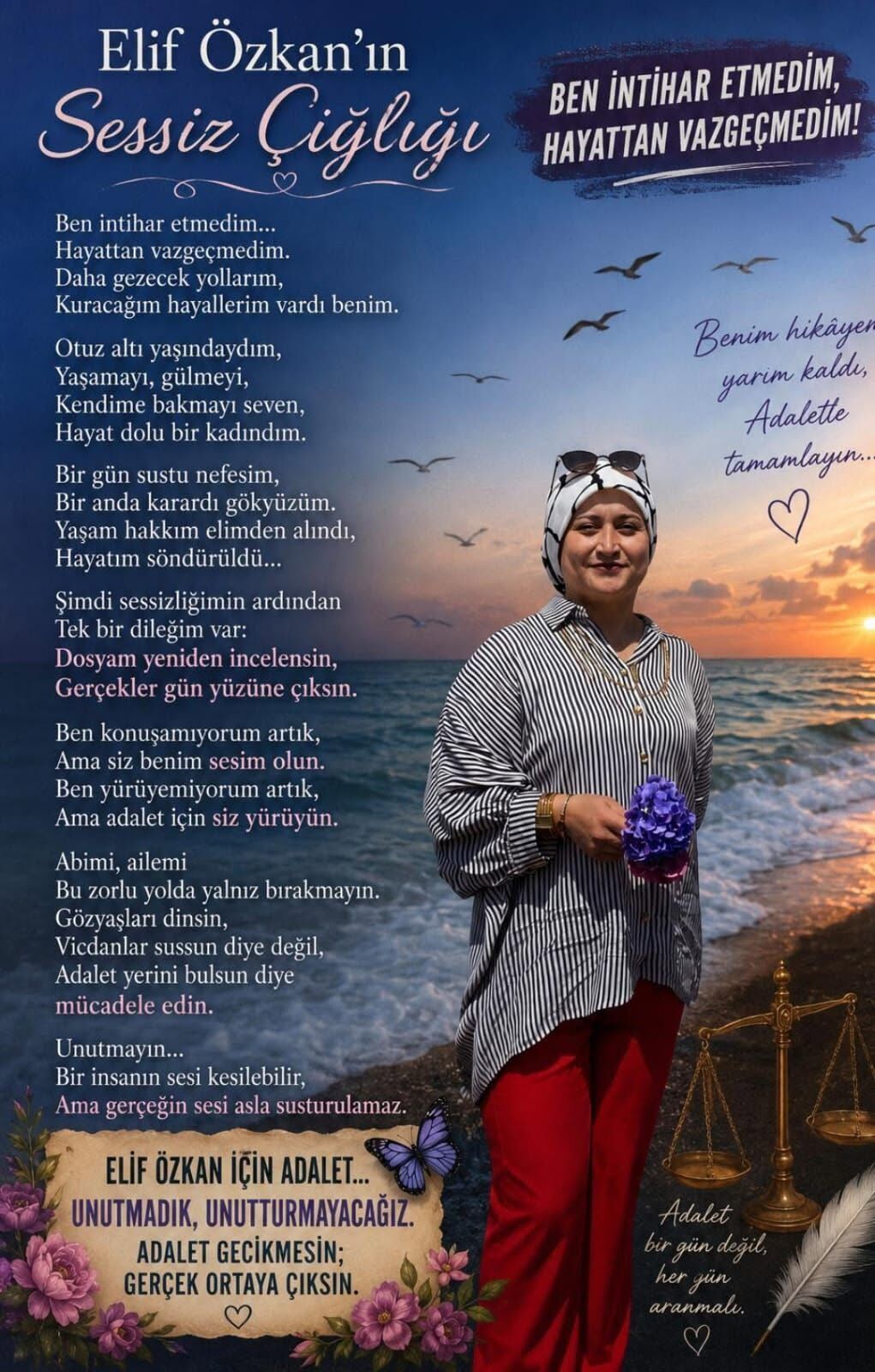 Hanönü’deki Şüpheli Ölümün Yıl Dönümünde Elif’e Şiir (1)