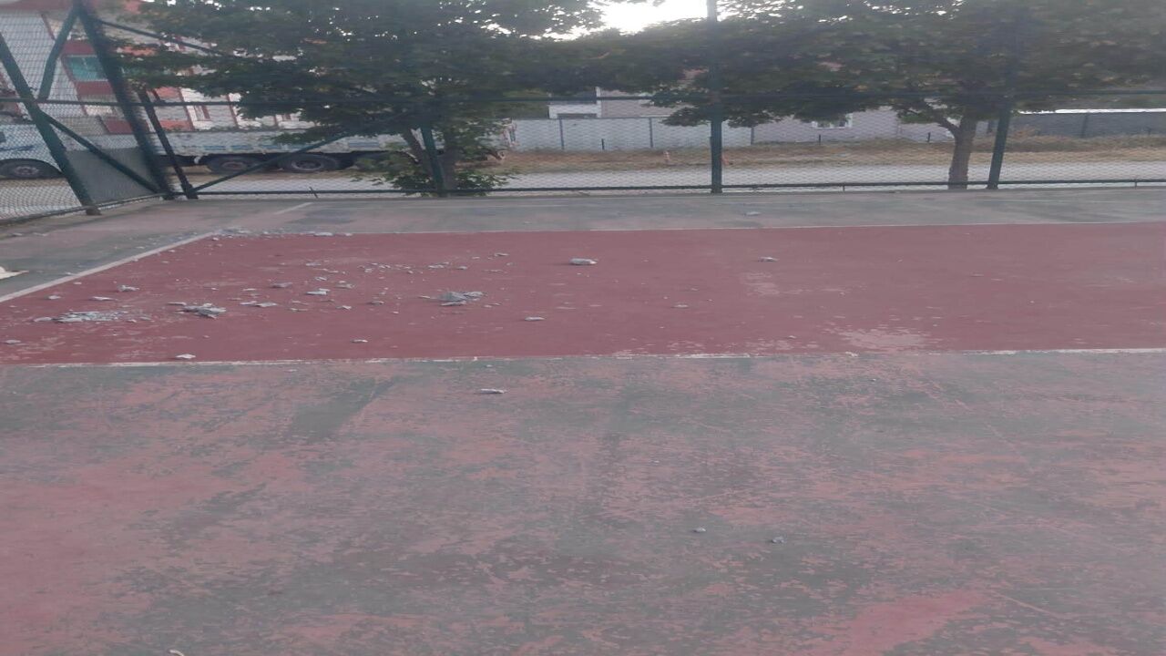 Hanönü'nde Basketbol Sahasına Zarar Verilmesine Tepki 2