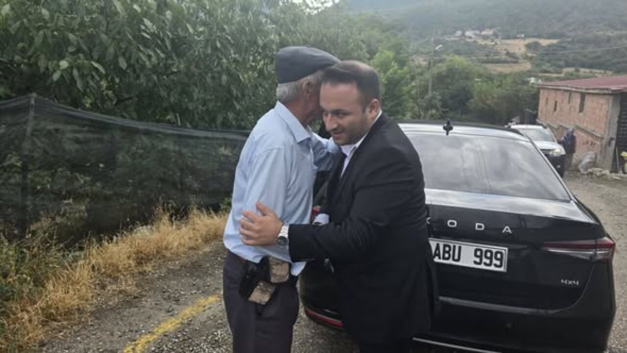 Hanönü'nde Gönüllere Dokunan Ziyaret Kaymakam Uslu Gaziyle Bir Araya Geldi