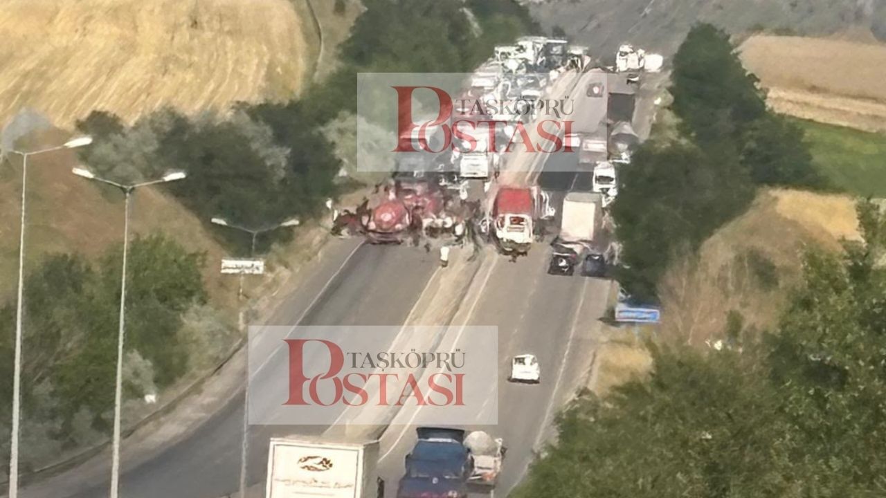 Ilgaz Kurşunlu Yolunda Korkunç Kaza! (1)