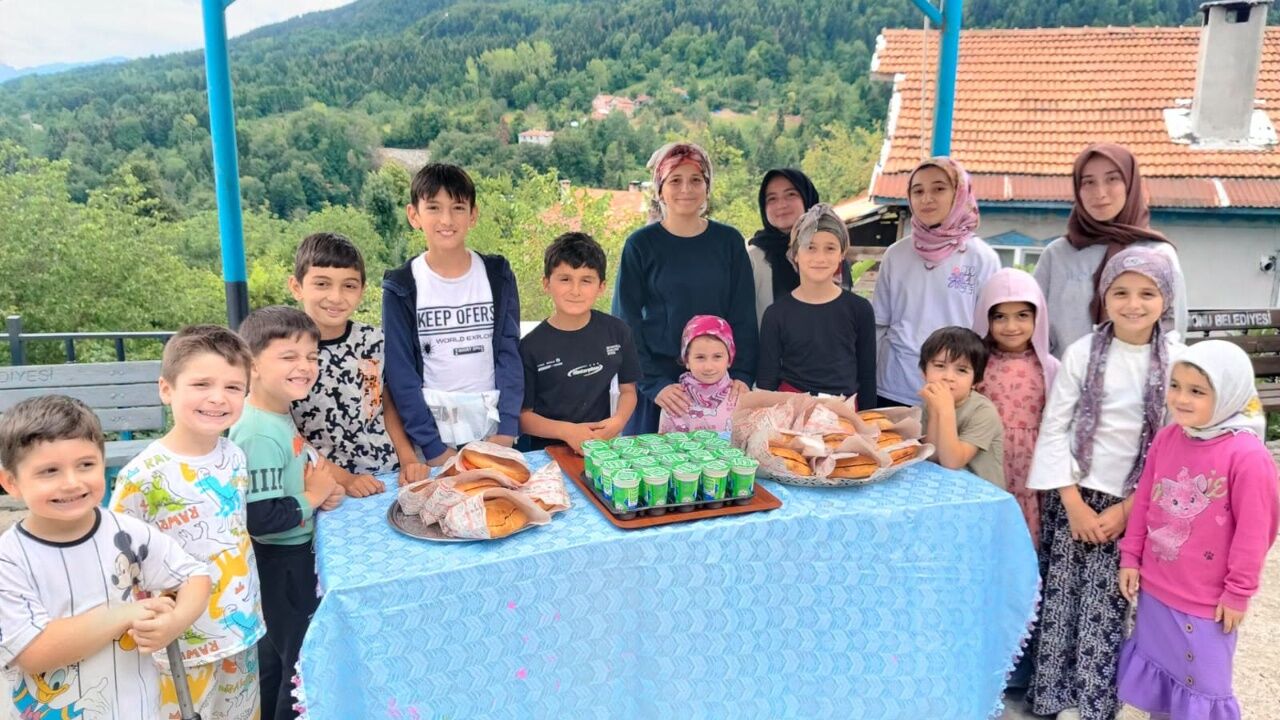 İnebolu'da Yaz Kur'an Kursu'nda Örnek Dayanışma