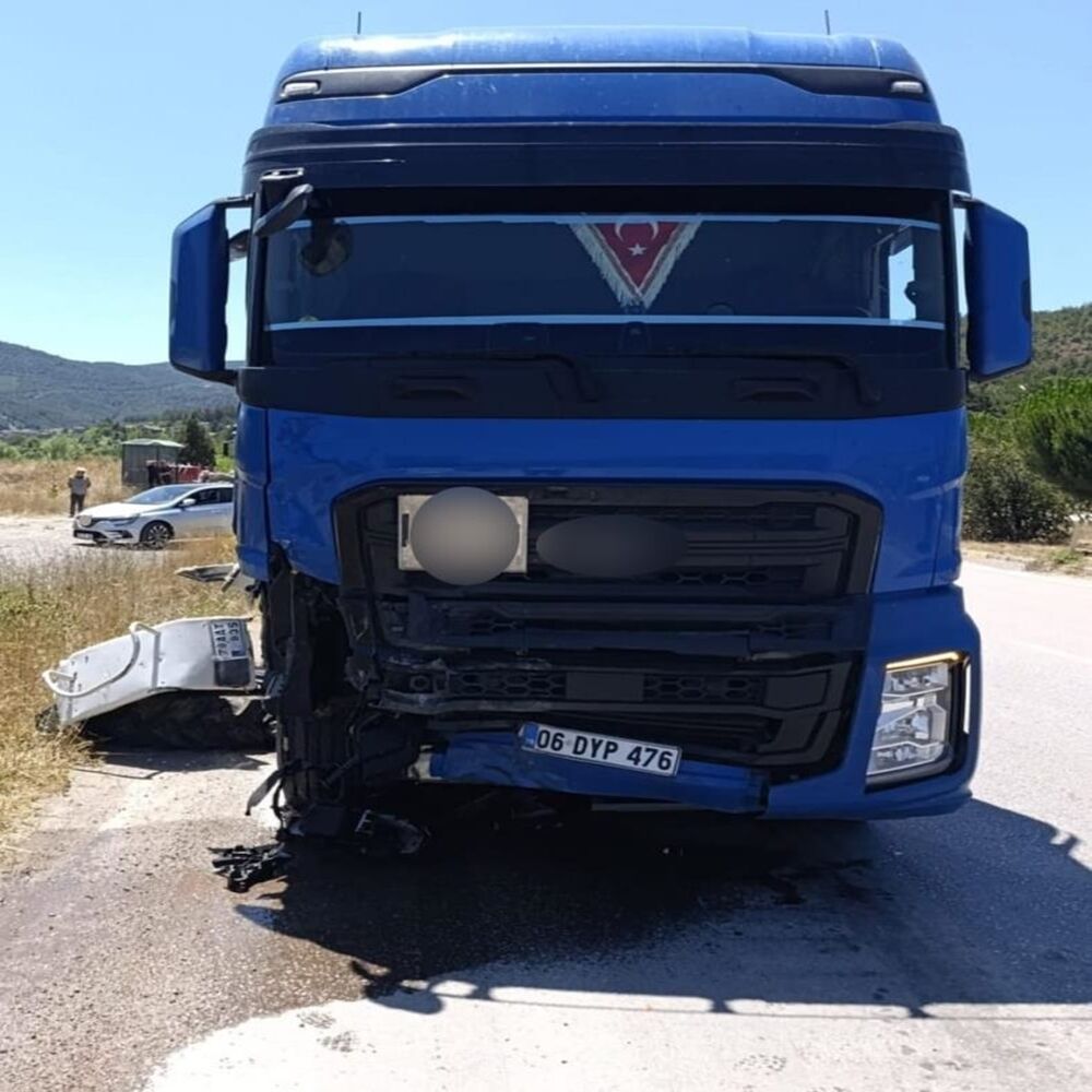 Karabük Feci Traktör Tır Kazası (1)