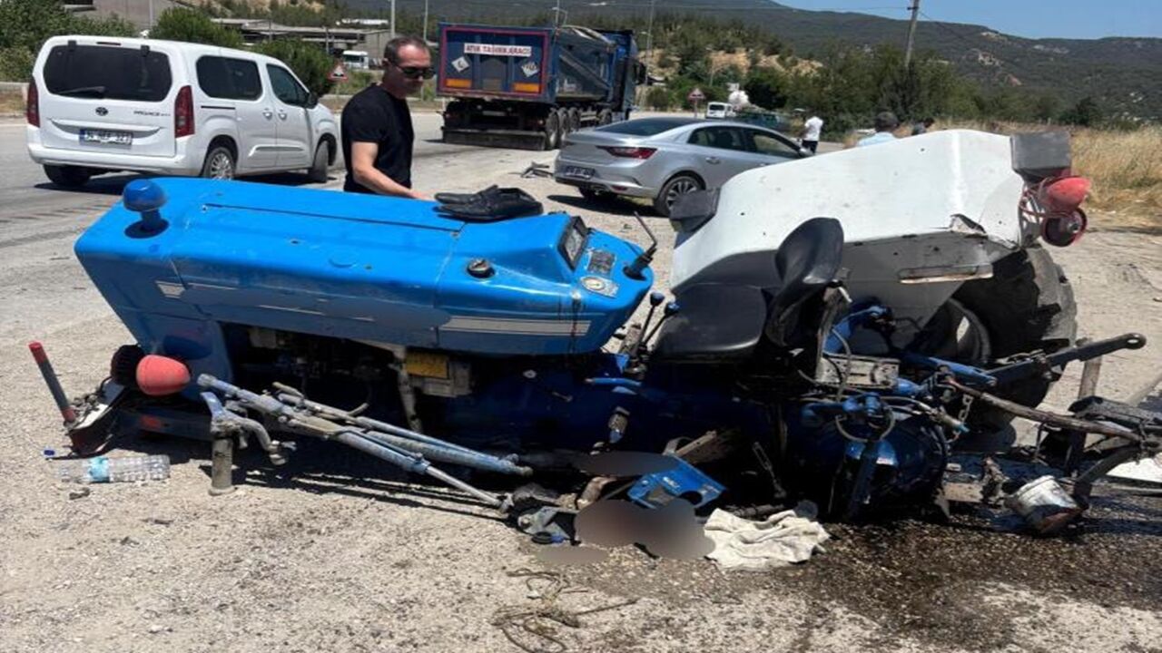 Karabük Feci Traktör Tır Kazası (3)