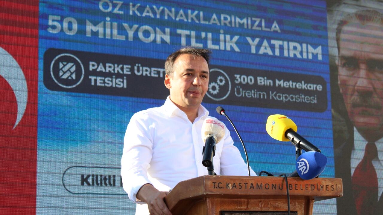 Kastamonu Belediyesi Üretime Başladı Parke Üretim Tesisi Törenle Açıldı