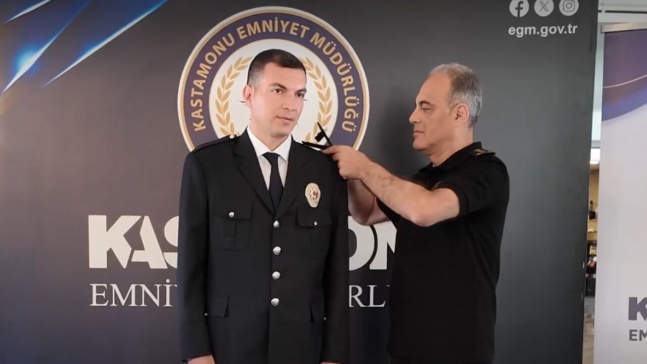 Kastamonu Emniyeti'nde Rütbe Terfi (6)