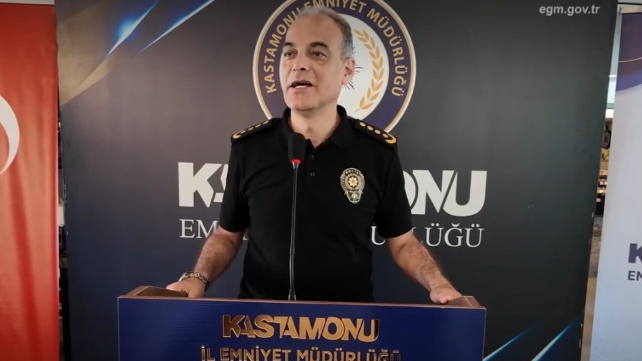 Kastamonu Emniyeti'nde Rütbe Terfi