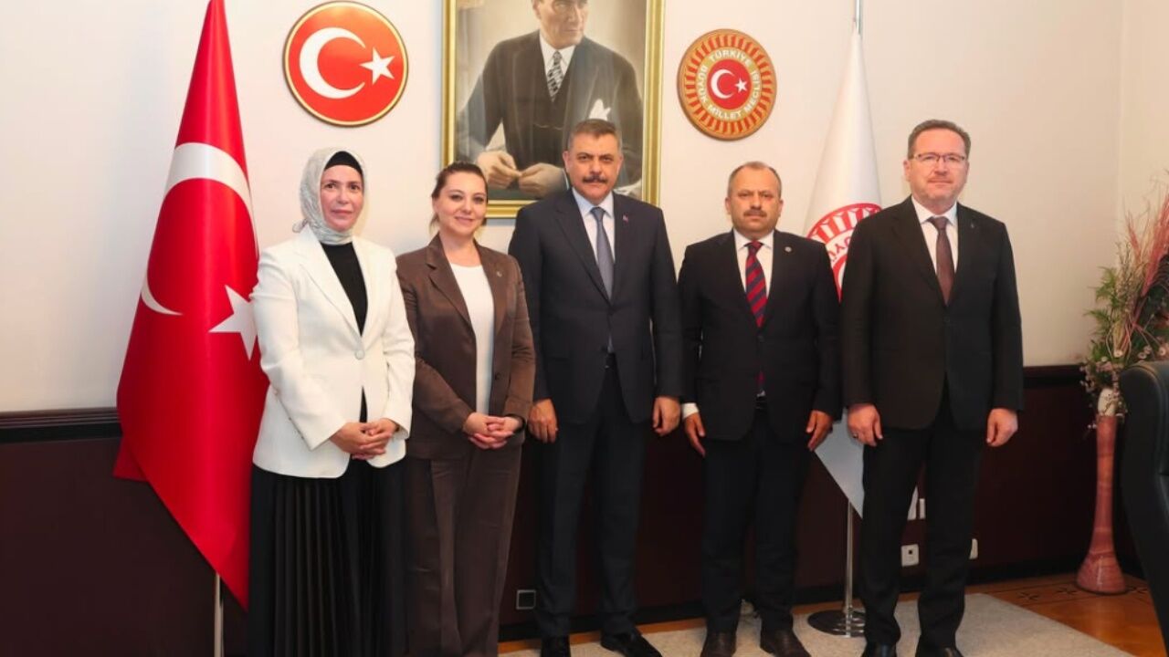 Kastamonu Heyeti Bakan Mustafa Çiftçi Ile Ankara'da Bir Araya Geldi