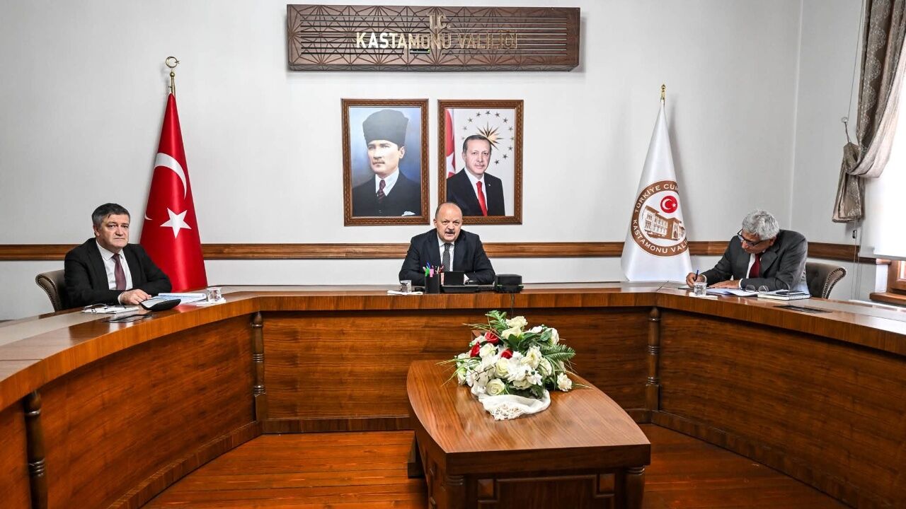 Kastamonu İl Koordinasyon Kurulu Toplandı Vali Dallı'dan Yeşil Vatan Çağrısı