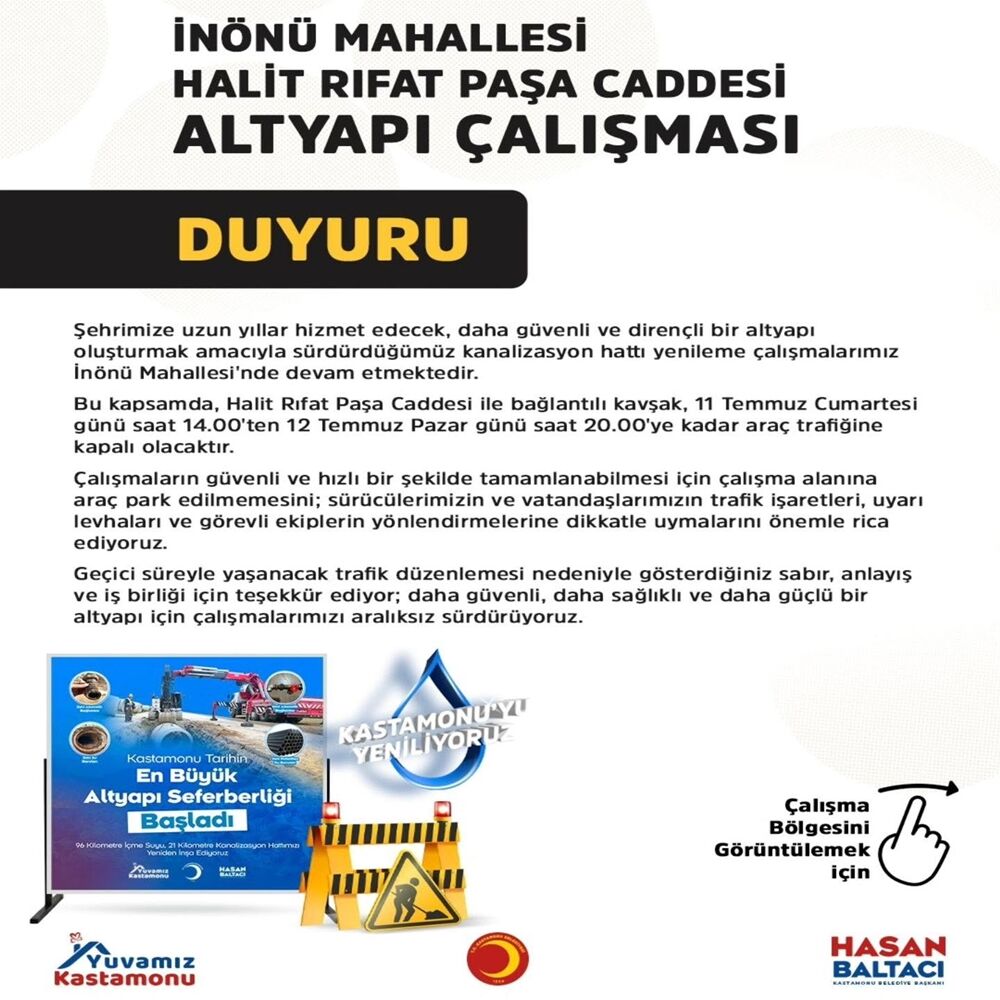 Kastamonu Kapalı Yol Inönü Maha (1)