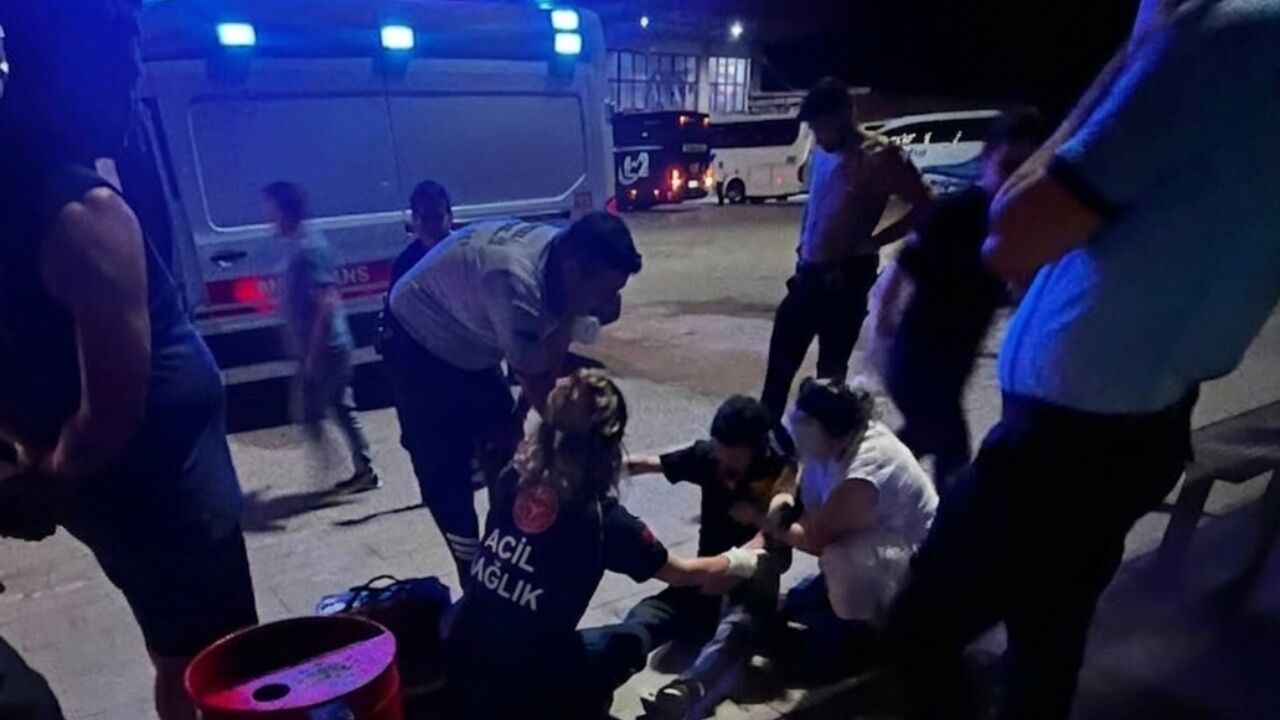 Kastamonu Otogarı'nda Baygınlık Geçiren Bir Kişi