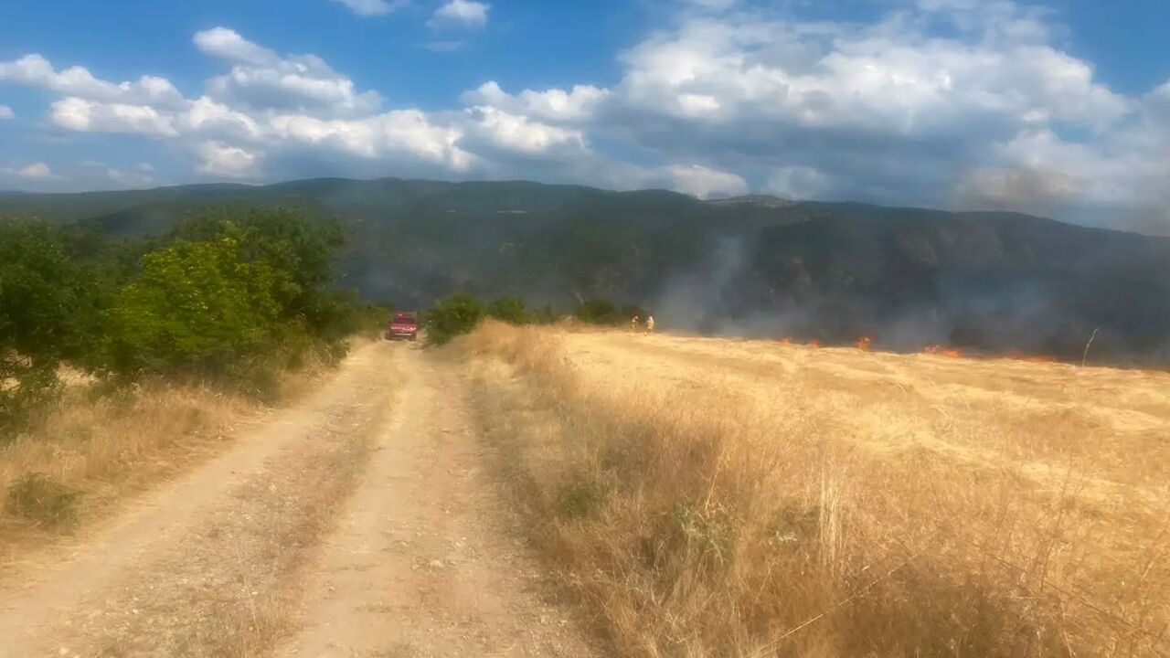Kastamonu Yangına Müdahale Sürüyor (1)