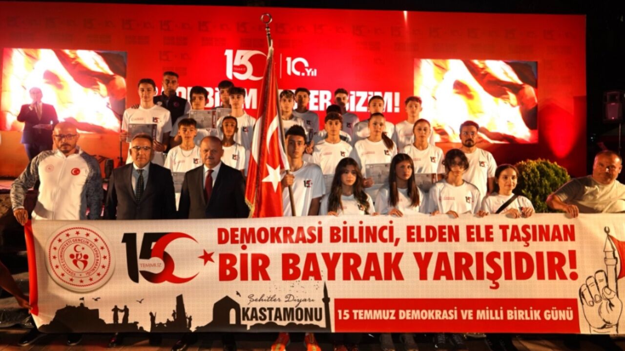 Kastamonu'da 15 Temmuz Ruhu Sancak Koşusu Ile Yaşatıldı (3)