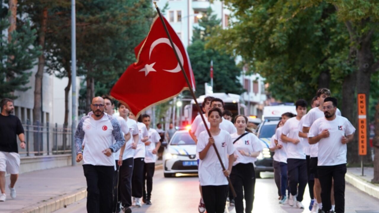 Kastamonu'da 15 Temmuz Ruhu Sancak Koşusu Ile Yaşatıldı
