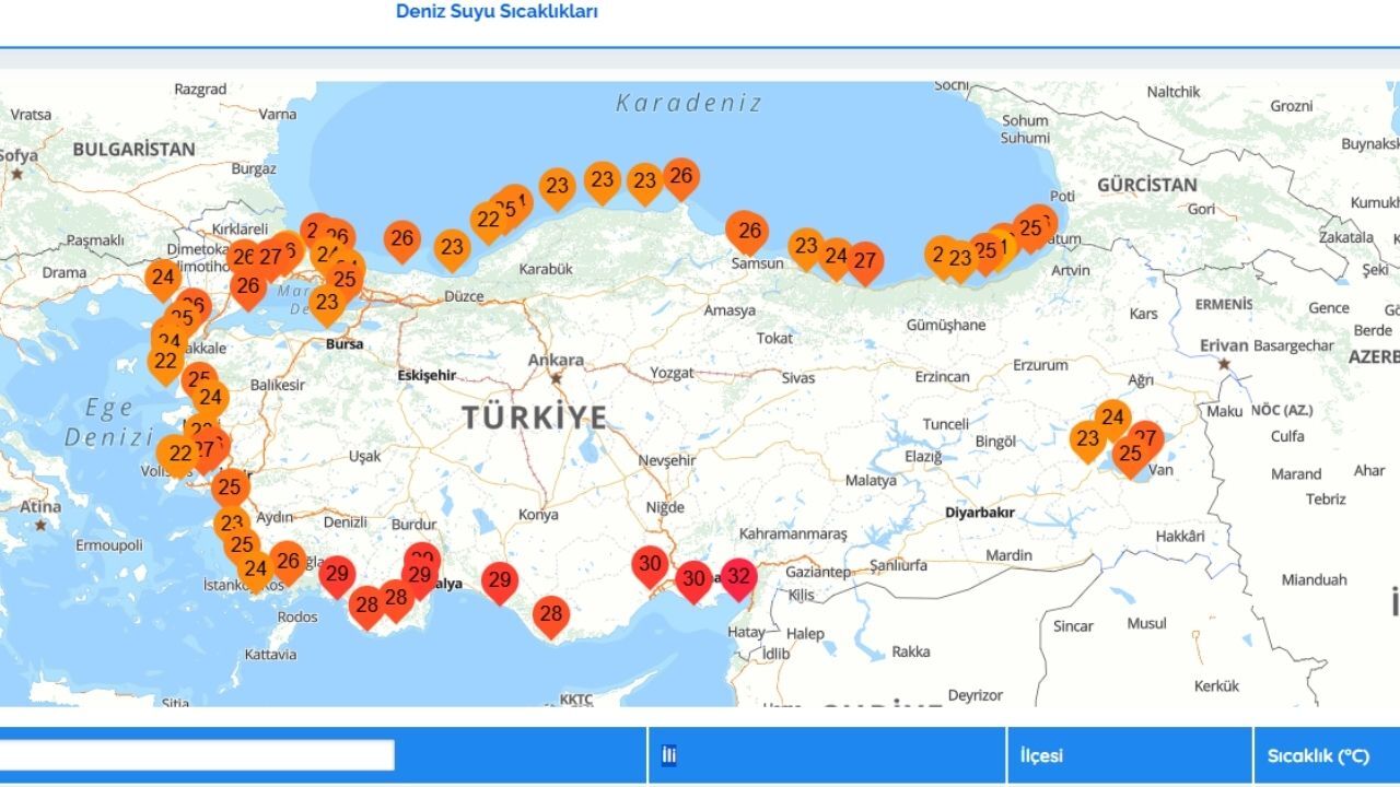 Kastamonu’da Deniz Suyu Sıcaklığı Kaç Derece 18 Temmuz Verileri (1)