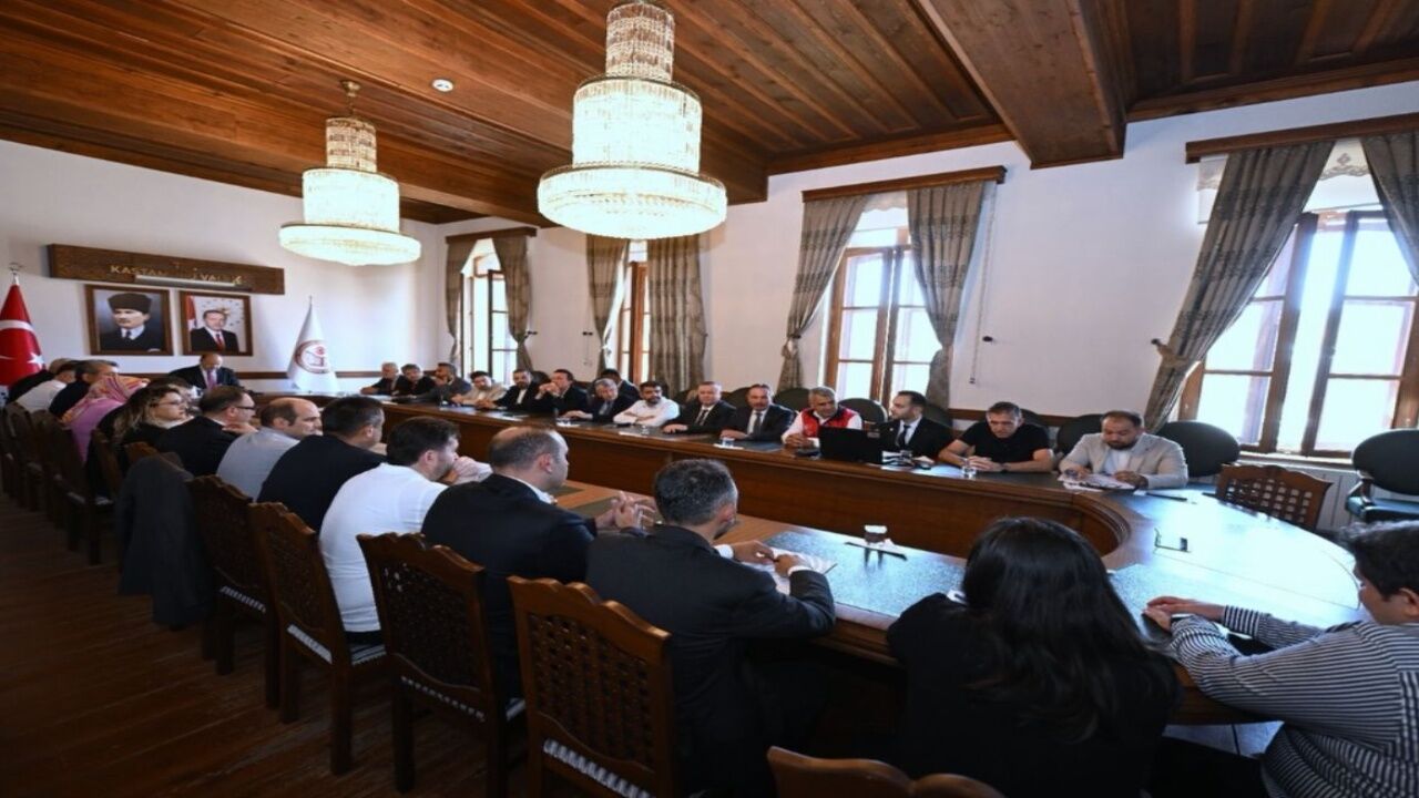 Kastamonu'da Sanayi Ve Teknoloji Koordinasyon Kurulu Toplandı (1)
