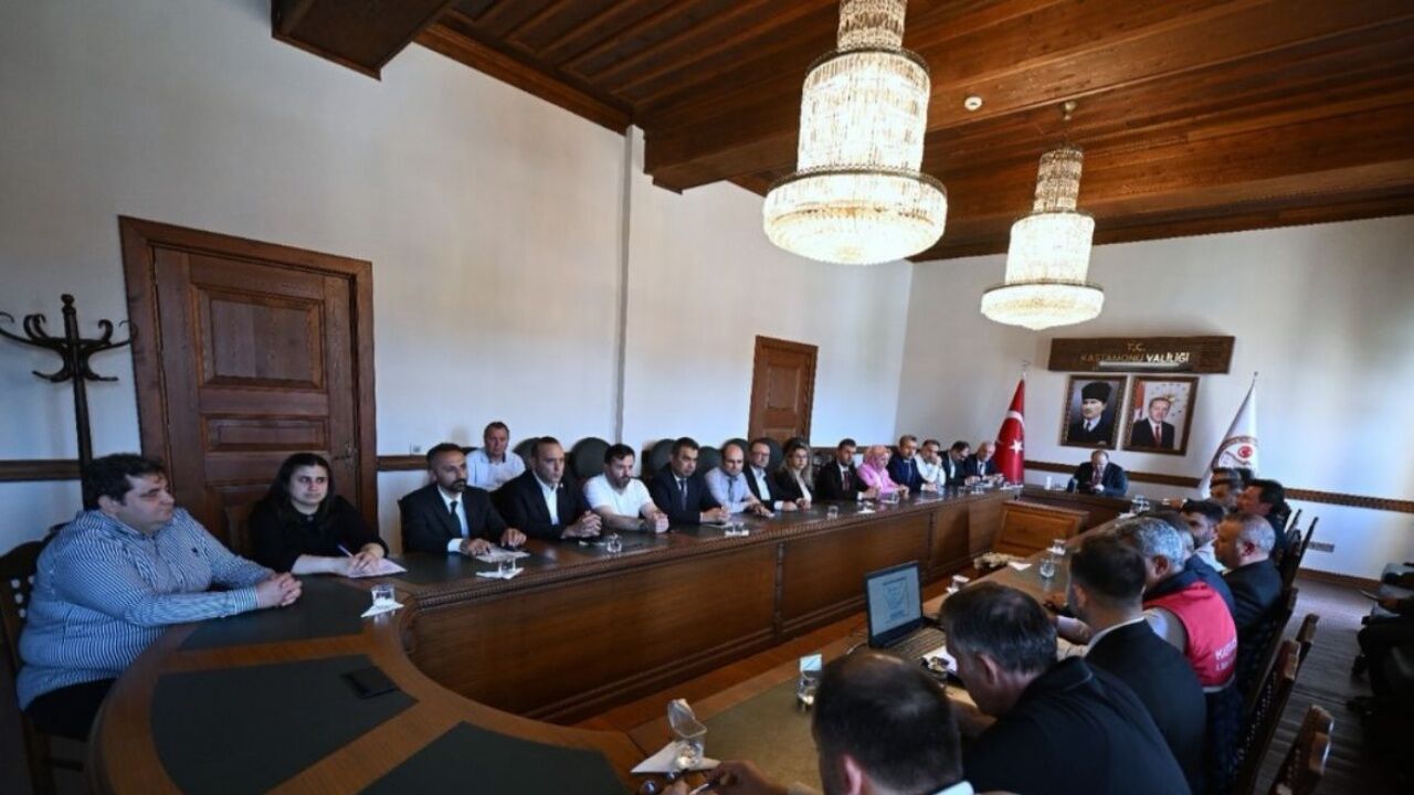 Kastamonu'da Sanayi Ve Teknoloji Koordinasyon Kurulu Toplandı