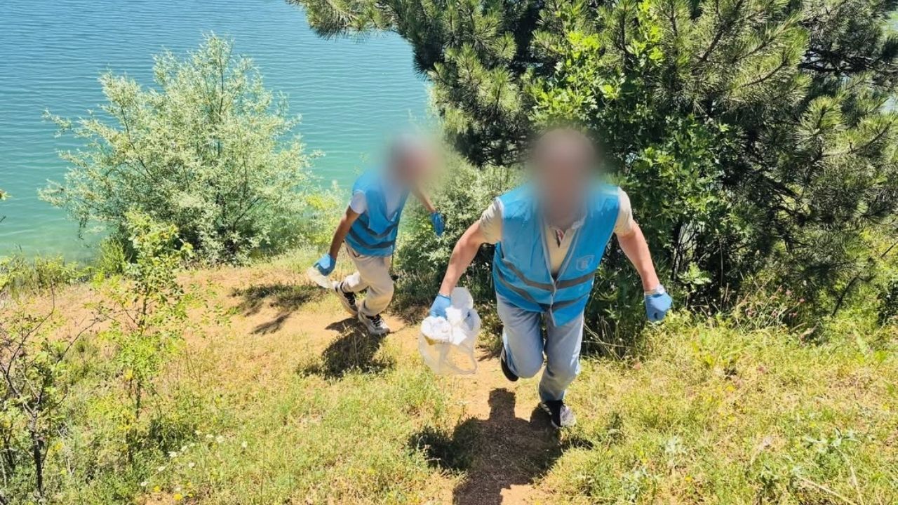 Kastamonu’da Yükümlüler Taşçılar Göleti’ni Temizledi (4)