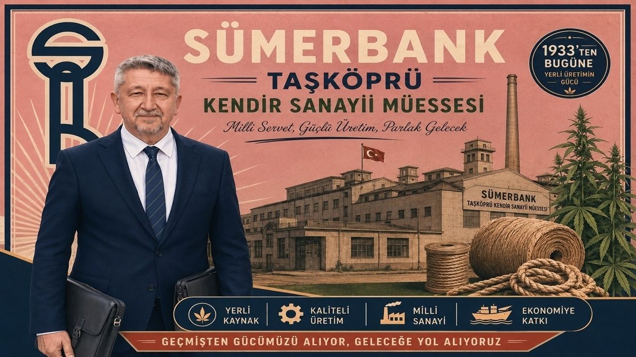 Kendirin Sanayiye Dönüştüğü Yer Taşköprü Kendir Fabrikası (1)