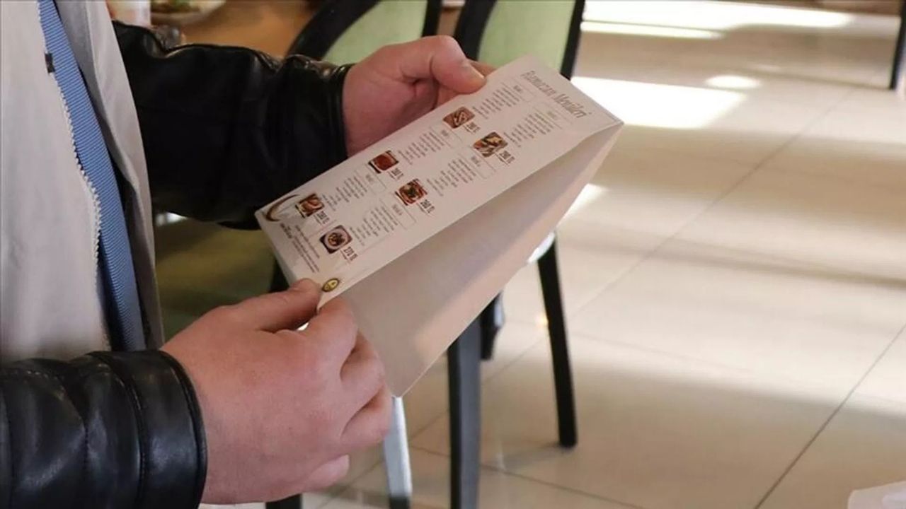 Menüde Yazmıyorsa Alınamaz Ticaret Bakanlığından Ek Ücret Uyarısı (2)