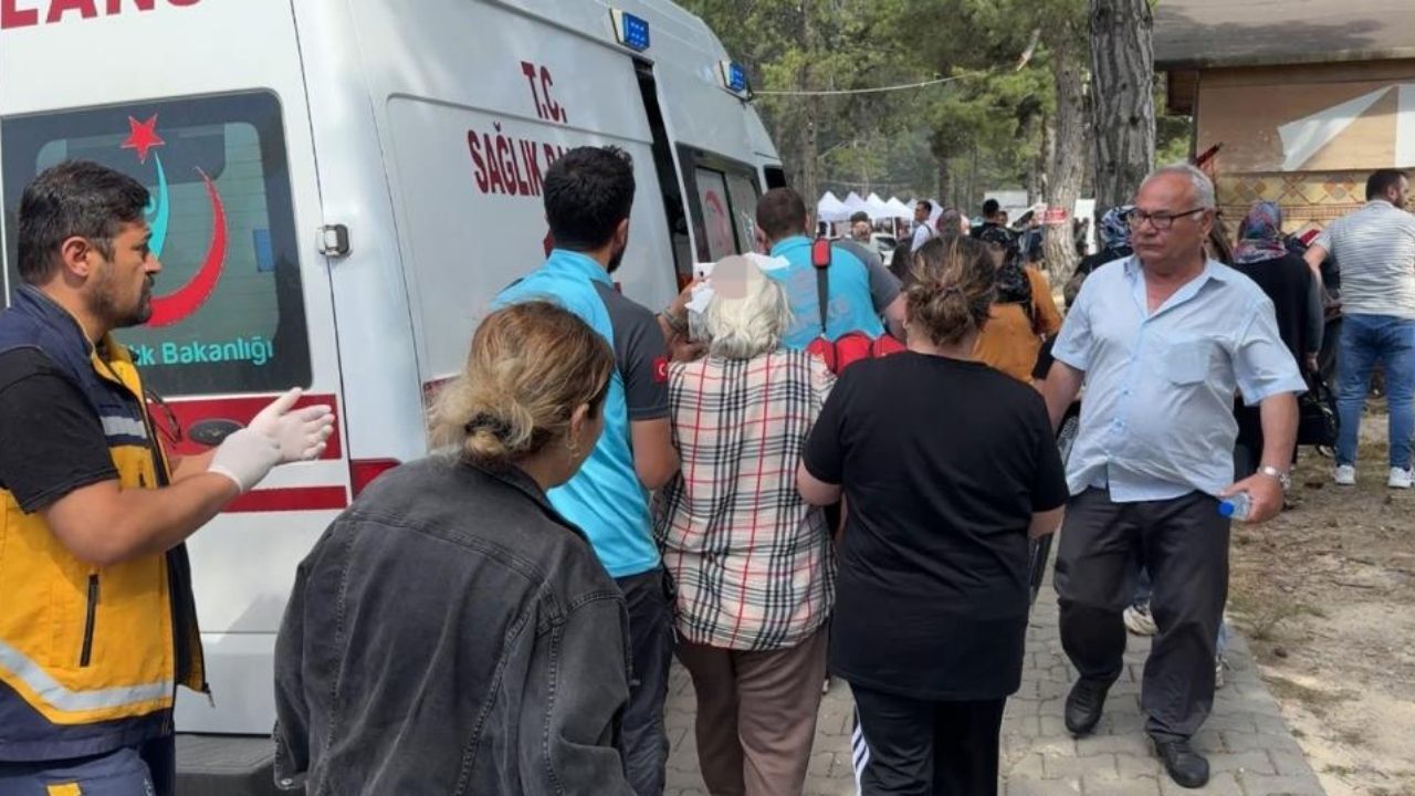 Şenlik Kabusa Döndü Ağaçtan Düşen Dal Yaşlı Kadını Yaraladı (2)